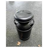 Black Painted Creamer Can