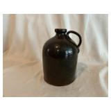 Brown Glazed Stoneware Storage Jug