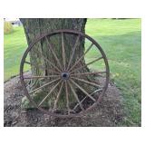 Wooden Wagon Wheel