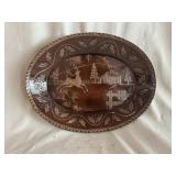 Turtle Creek Pottery Redware Plate
