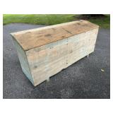 Primitive Slant Lid Feed Chest