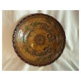 Ned Foltz Redware Bowl