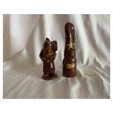 Foltz & Redwood Ranch Santa Figurines