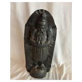 Contemporary Tin Santa Form Candy Mold