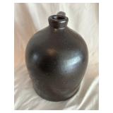 Stoneware Bulbous Form Storage Jug