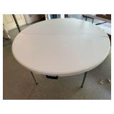 48" Circular Folding Table
