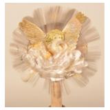 Antique Victorian Christmas Tree Top Ornament