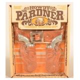 NOS Howdy Pardner Western Toy Cap Gun Set