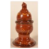 Excellent Ned Foltz 2011 Redware Saffron Cup