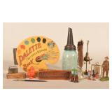 PA Railroad Lighter & Assorted Antiques