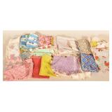 Large Selection Vintage Cotton Flour Sack Material