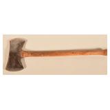 Signed "Plumb" Double-Bit Felling Axe