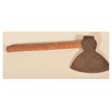 Antique Pennsylvania 19th C. Broad Axe