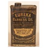 Standard Oil Co. Eureka Harness Oil Tin