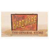 2 Contemporary Wood Advertising Signs