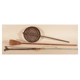 Long-Handled Primitive Masher, Roaster & Trimmer