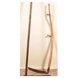 Wood Apple Butter Stirrer & Farm Scythe