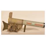"Yank Raider" 1930s Wood/Cardboard Toy Machine Gun