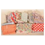 Large Selection Vintage Cotton Flour Sack Material