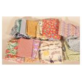 Large Selection Vintage Cotton Flour Sack Material
