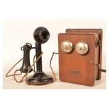 Nice Combination Vintage Wall & Stick Phone