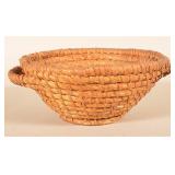Pennsylvania Double-Handled Rye Straw Basket