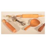 Nice Group of Antique Kitchen Primitives