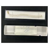 Pearl Bracelet w/ 14K Clasps