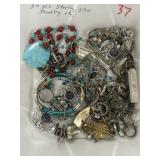 (30) Pcs. Sterling SIlver Jewelry Etc.