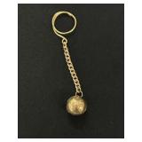 Key Ring 10K Globe
