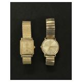 (2) Vintage Hamilton Men