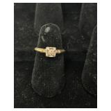 Vintage 14K Diamond Ring