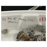 (26) Pcs. of Sterling Silver Jewelry