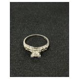 14K Diamond Ring