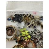 (22) Pcs. Rhinestone Jewelry