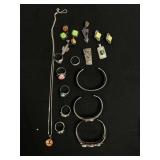 (15) Pcs. Native American Silver Jewelry
