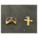 (2) Pcs. 14K Jewelry