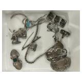 (24) Pcs. Sterling Silver Jewelry