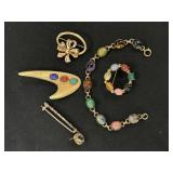 (6) Pcs. Gold FIlled Jewelry