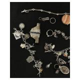 (28) Pcs. Sterling Silver Jewelry