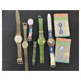 (5) Vintage Swatch Watches