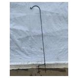 Metal Shepherd Hook Garden Stake 82 in.