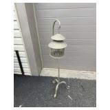 Metal Hanging Birdcage with Stand