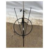 Black Metal Tripod Plant Stand