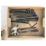 Hex Keys With File and Hand Tool
