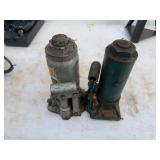 Sears Hydraulic Jacks 8 Ton & 3 Ton Hand Pair
