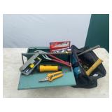 Tool Lot With Toolboxes and Sockets