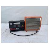Truck Air Compressor & GE 1500W Space Heater