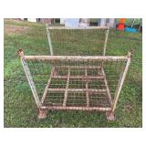 Heavy Duty Metal Wire Mesh Bin