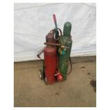 Oxygen-Acetylene Torch Set with Carts & Hoses